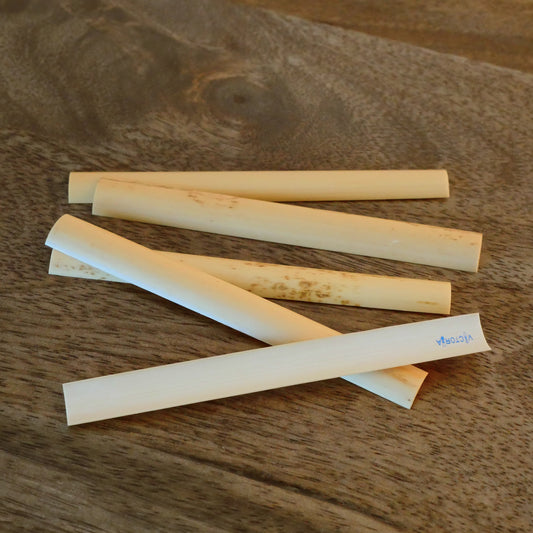 Gouged English Horn Cane
